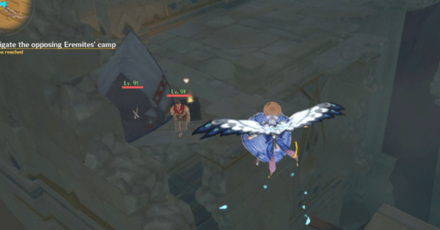 Genshin - The Temple Where Sand Flows Like Tears - Investigate the opposing Eremite