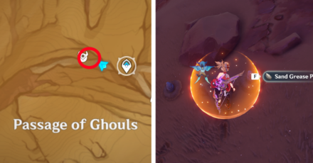 Genshin - Sand Grease Pupa 30 to 31