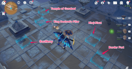 Genshin - Where to Place Each Chess Piece