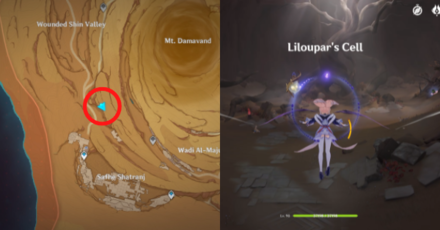 Genshin - Mysterious Clipboard Painting #14 Location