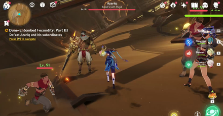 Genshin - Dune-Entombed Fecundity Part 3 - 2 Defeat Azariq and his subordinates