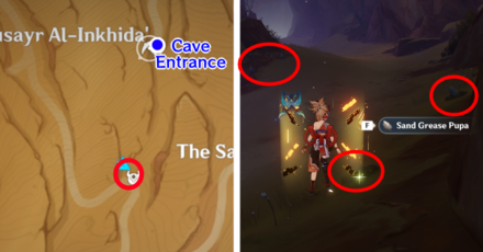 Genshin - Sand Grease Pupa 71 to 74