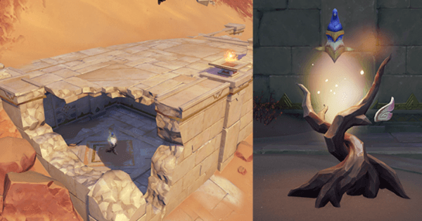 Genshin - Recover using Branches from Jinn Shrines