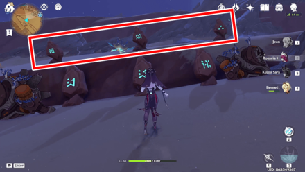 Genshin - Weathered Obelisk 1 - Matching Obelisk