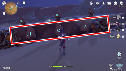 Genshin - Weathered Obelisk 1 - Obelisk to Solve