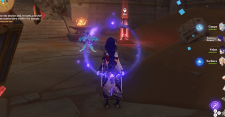 Genshin - Desert of Hadramaveth Hidden Waypoint 3