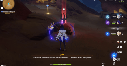 Genshin - Desert of Hadramaveth Hidden Waypoint 4