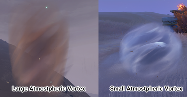Genshin - Large and Small Atmostpheric Vortexes