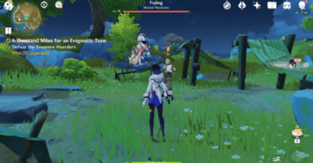 Genshin - A Thousand Miles for an Enigmatic Tune Quest - Test Yelan for Free