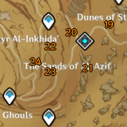 Genshin - Hadramaveth Sacred Seals - Sands of Al-Azif