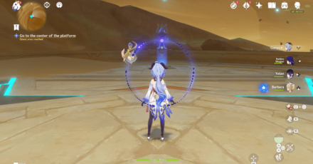 Genshin - Desert of Hadramaveth Hidden Waypoint 7