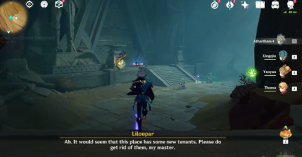 Genshin - Defeat the Primal Construct inside the new space