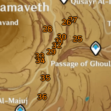 Genshin - Hadramaveth Sacred Seals - Passage of Ghouls