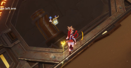 Genshin Impact - Restore Power to the Left Arm of the Giant Machine - Place the Energy Blocks into the Cells 1