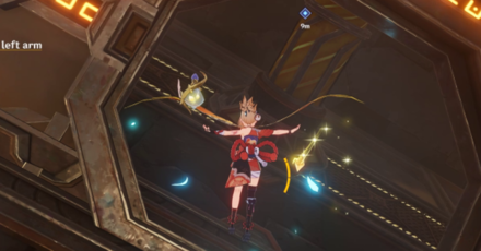 Genshin Impact - Restore Power to the Left Arm of the Giant Machine - Place the Energy Blocks into the Cells 2