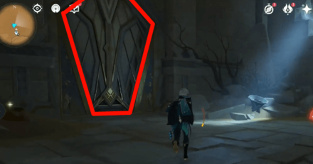 Genshin - Mysterious Stone Slate Locked Door 2 on the Left Wall