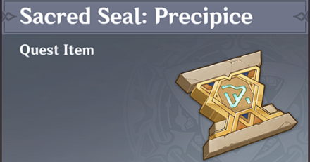 Genshin Impact - How to Get Sacred Seal Precipice and Effects