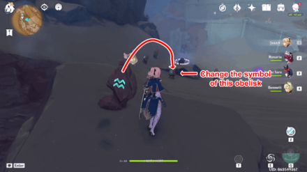 Genshin - Weathered Obelisk 21 - Step 1