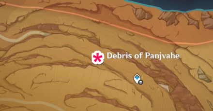 Genshin - Hadramaveth Fishing Spot Map