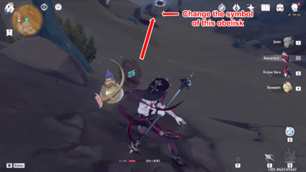 Genshin - Weathered Obelisk 21 - Step 6