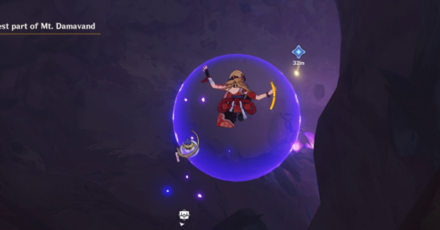 Genshin Impact - Dune of Fecundity Part II Walkthrough - Go to the Deepest Part of Mt. Damavand