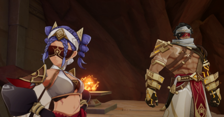 Genshin Impact - Dune of Fecundity Part II Walkthrough - Head back to the surface