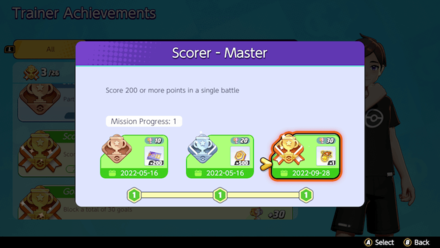 Pokemon UNITE - Trainer Achievements Can Be Done Passively