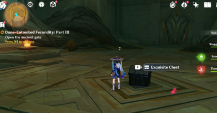 Genshin - Khaj Nisut Chess Piece in Wounded Shin Valley