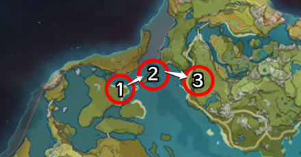 Genshin - Behind the Scenes Day 1 Guide for Digging Dirt Location