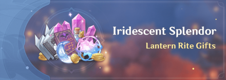 Genshin - Iridescent Splendor Login Event