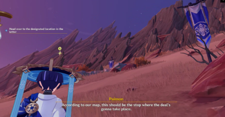 Genshin - Fatui Encampment in the Location