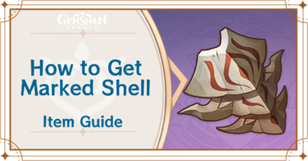Genshin Impact - How to Get Marked Shell and Effects