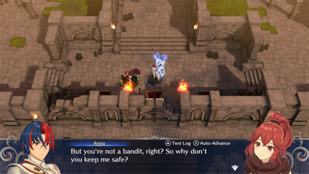 Fire Emblem Engage - Speak with Anna to Recruit Her
