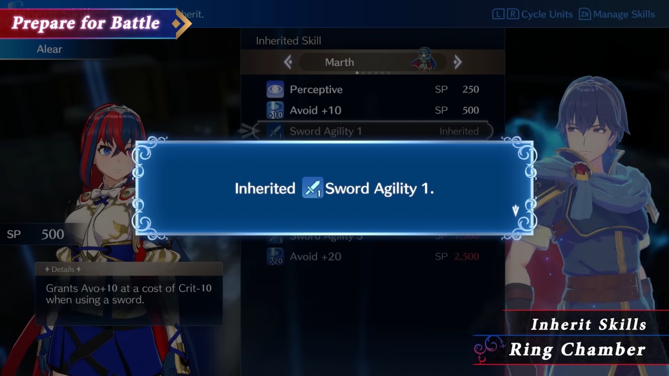 Fire Emblem Engage Proficiency