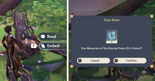 Genshin - Embedding a Memory of the Eternal Oasis into a Floral Throne