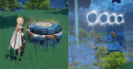 Genshin - How to Play - Glide to the Next Enemy Camp