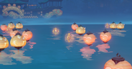 Genshin - Stage The Floating Lanterns