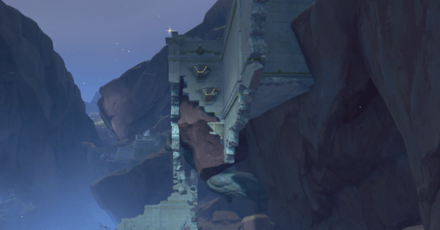 Genshin - Cascade Pool and Sprout Puzzle 4 In-game Location