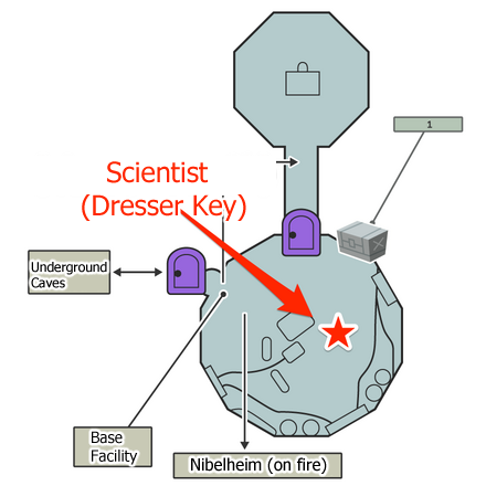 Dresser Key Location Map