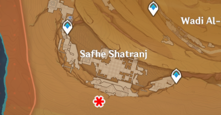 Genshin - Radiant Spincrystal 90 Map