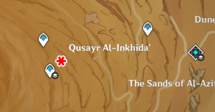 Genshin - Radiant Spincrystal 91 Map