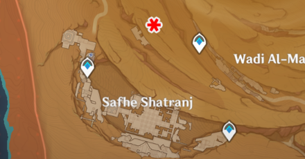 Genshin - Radiant Spincrystal 92 Map