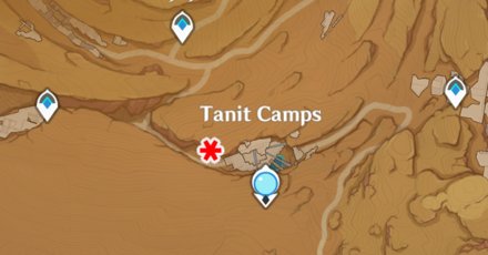 Genshin - Radiant Spincrystal 89 Map