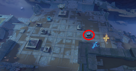 Genshin - Border Fort Chess Piece Location
