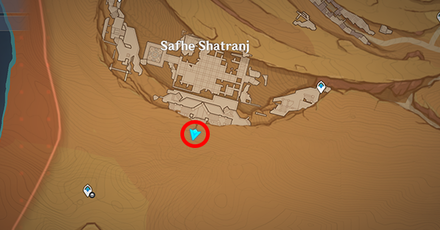 Genshin - Temple of Gurabad Activation Device Map