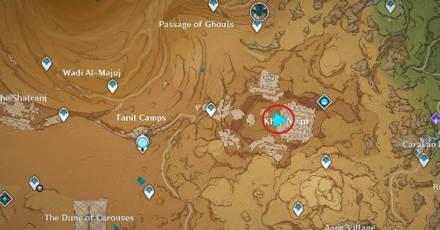 Genshin - Khaj-Nisut Activation Device Location
