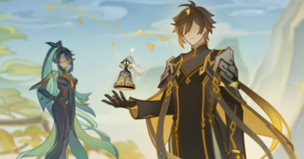 Genshin - Interference from Zhongli and Cloud Retainer