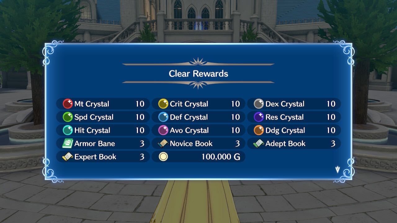 Fire Emblem Engage Clear Rewards