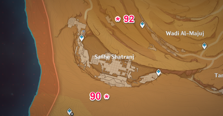 Genshin - Radiant Spincrystal Locations - Safhe Shatranj