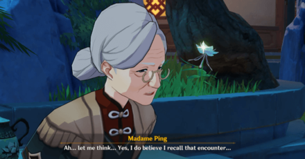 Genshin - The Fairy Lady is Madame Ping